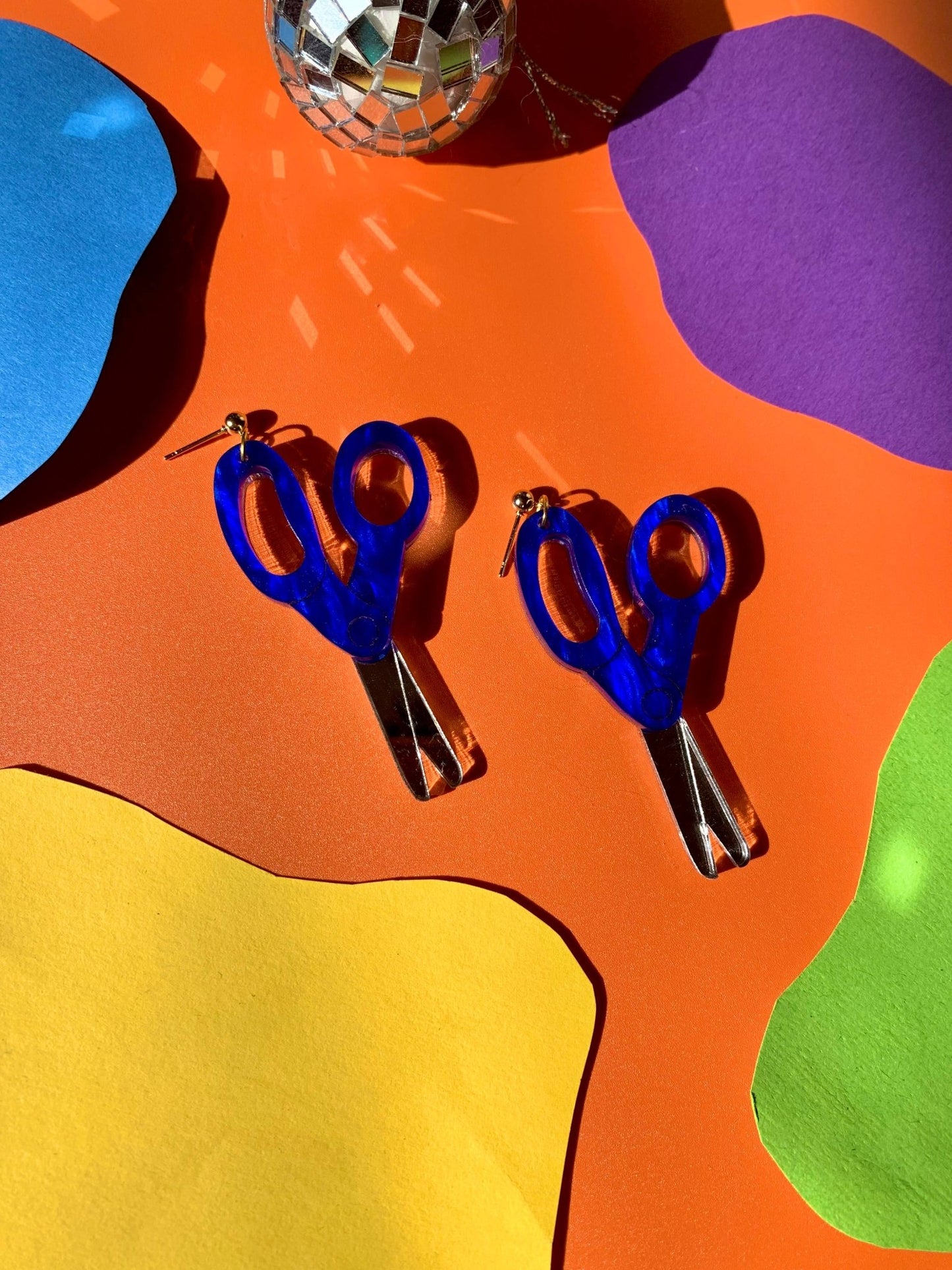 A Cut Above Acrylic Earrings - Where Did You Get That!?
