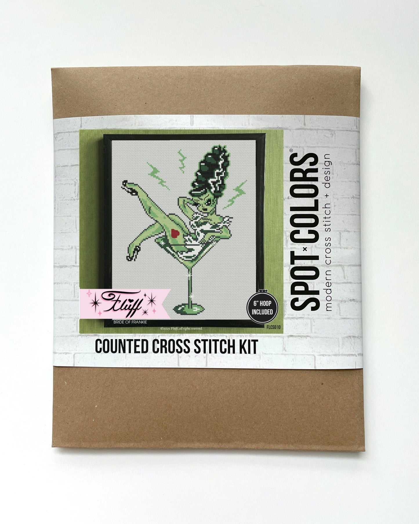 Bride of Frankie by Fluff Counted Cross Stitch Kit - Where Did You Get That!?