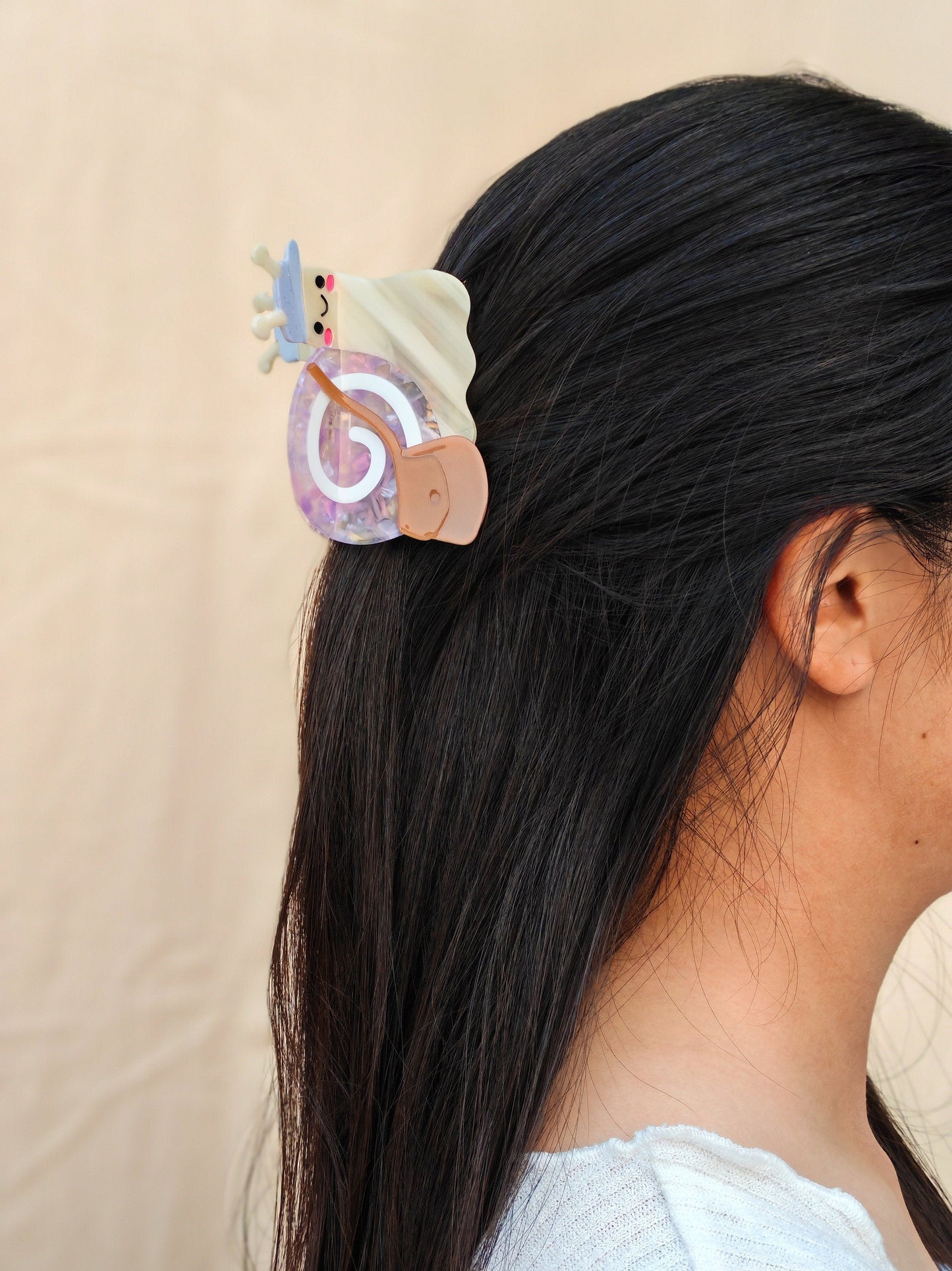 Snail Mail Hair Claw Clip-1