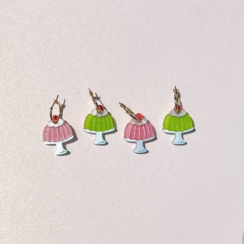 Jello Pudding Earrings - Where Did You Get That!?