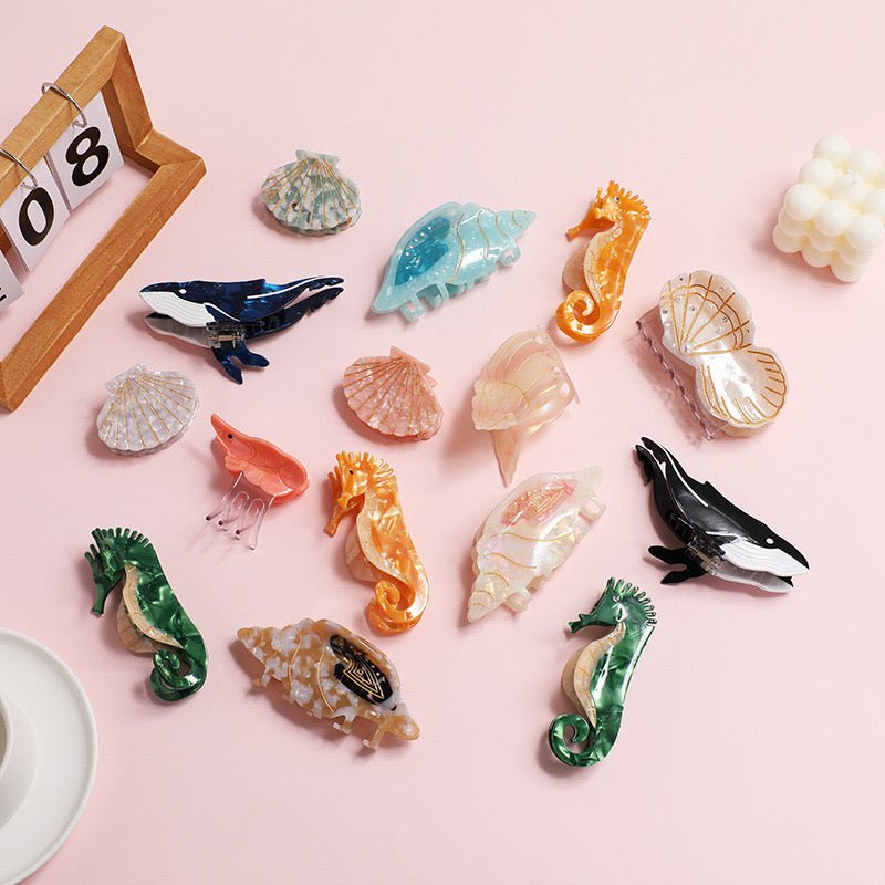 Mermaid Shell Claw Clip - Where Did You Get That!?