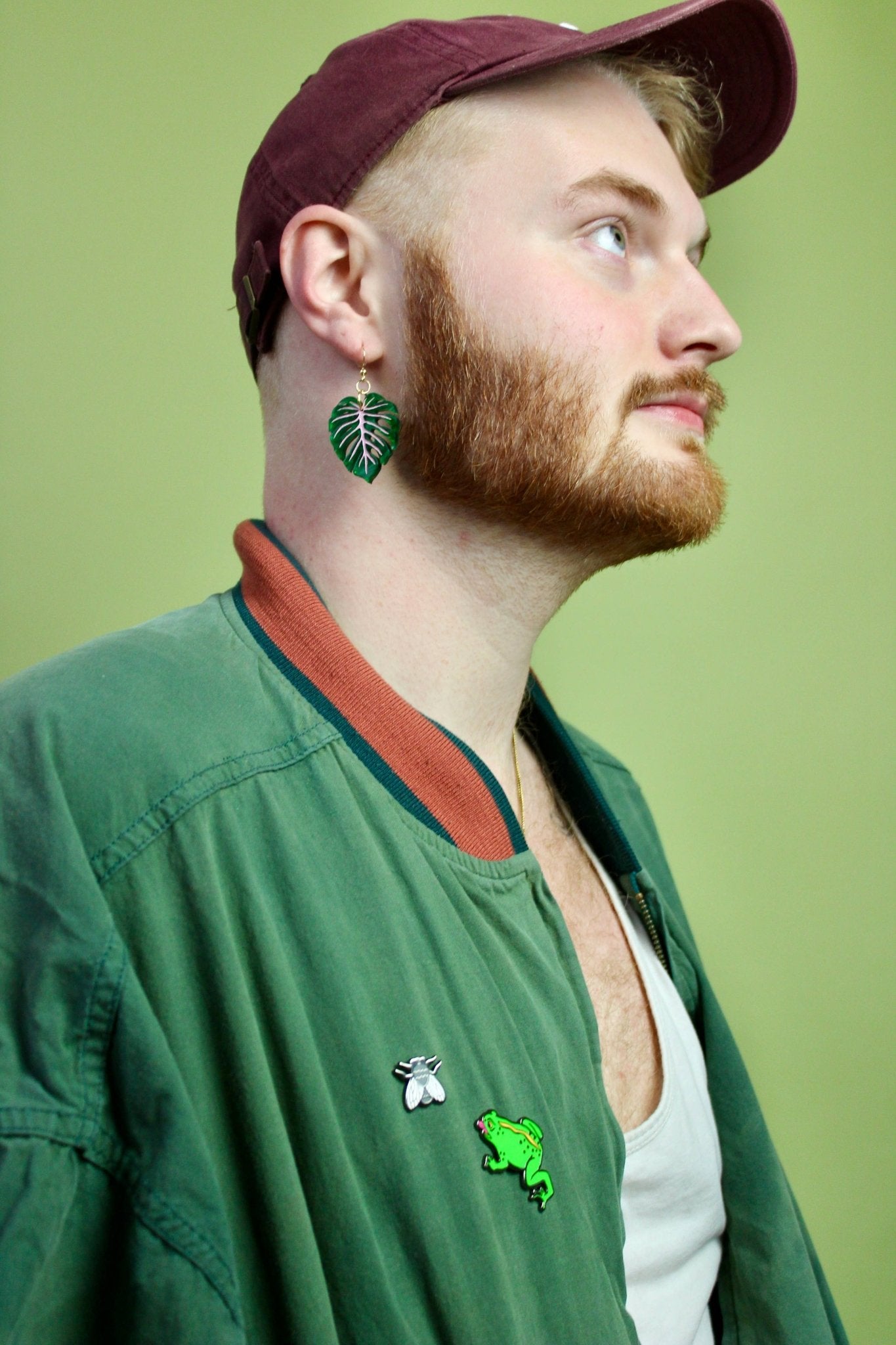 Mini Monstera Leaf Earrings - Where Did You Get That!?