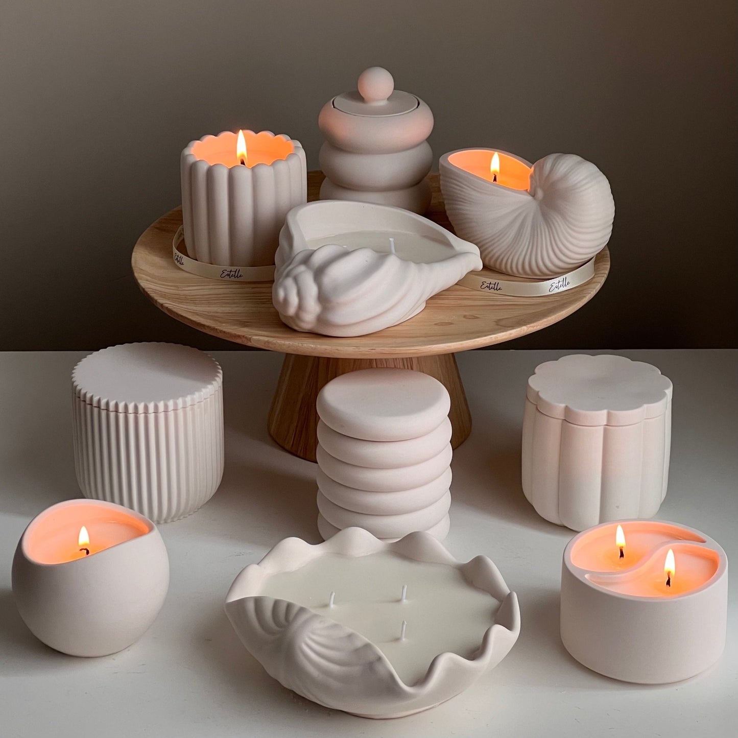 Sea Shell Container Soy Wax Candle - Where Did You Get That!?