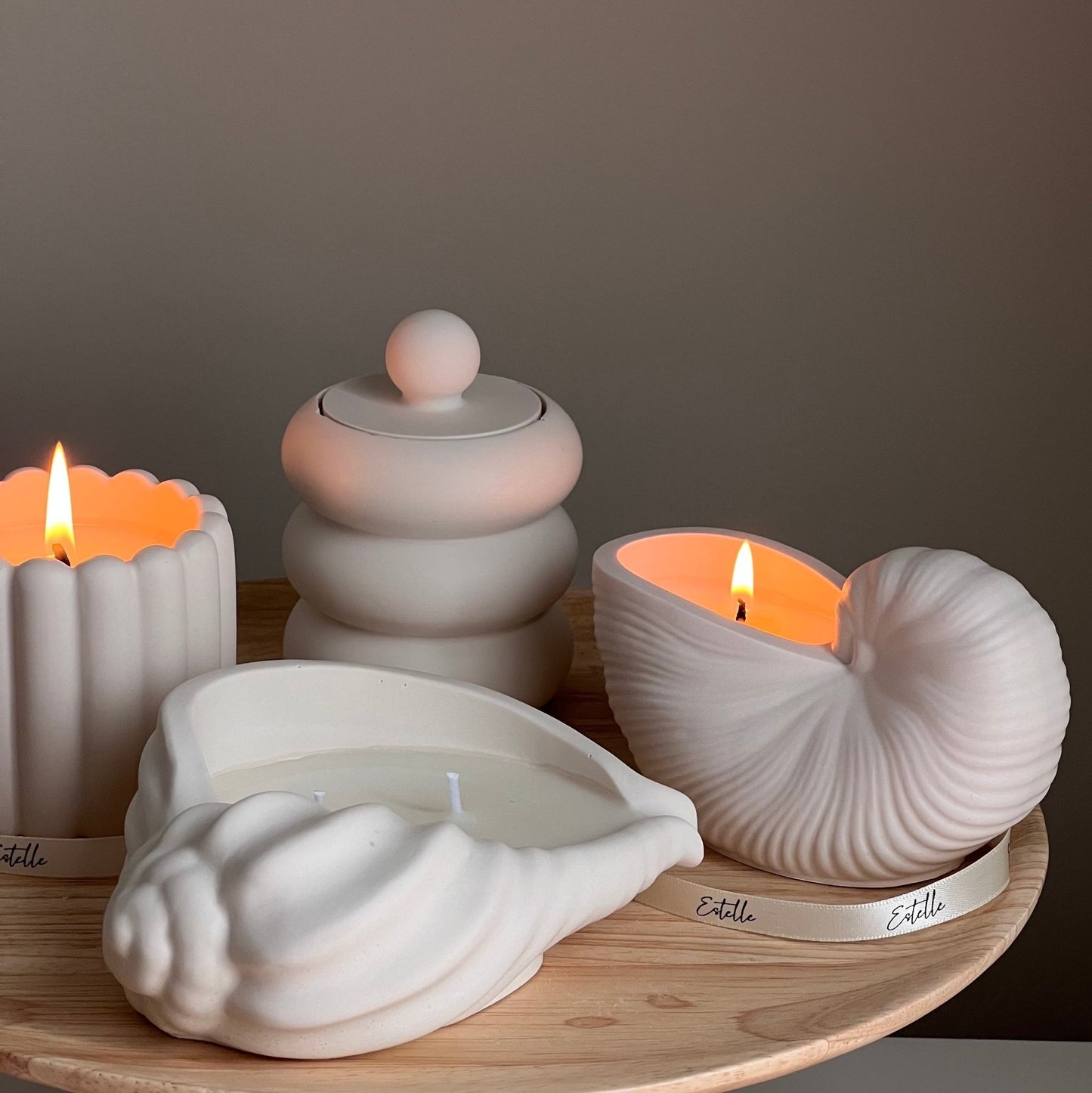 Sea Shell Container Soy Wax Candle - Where Did You Get That!?