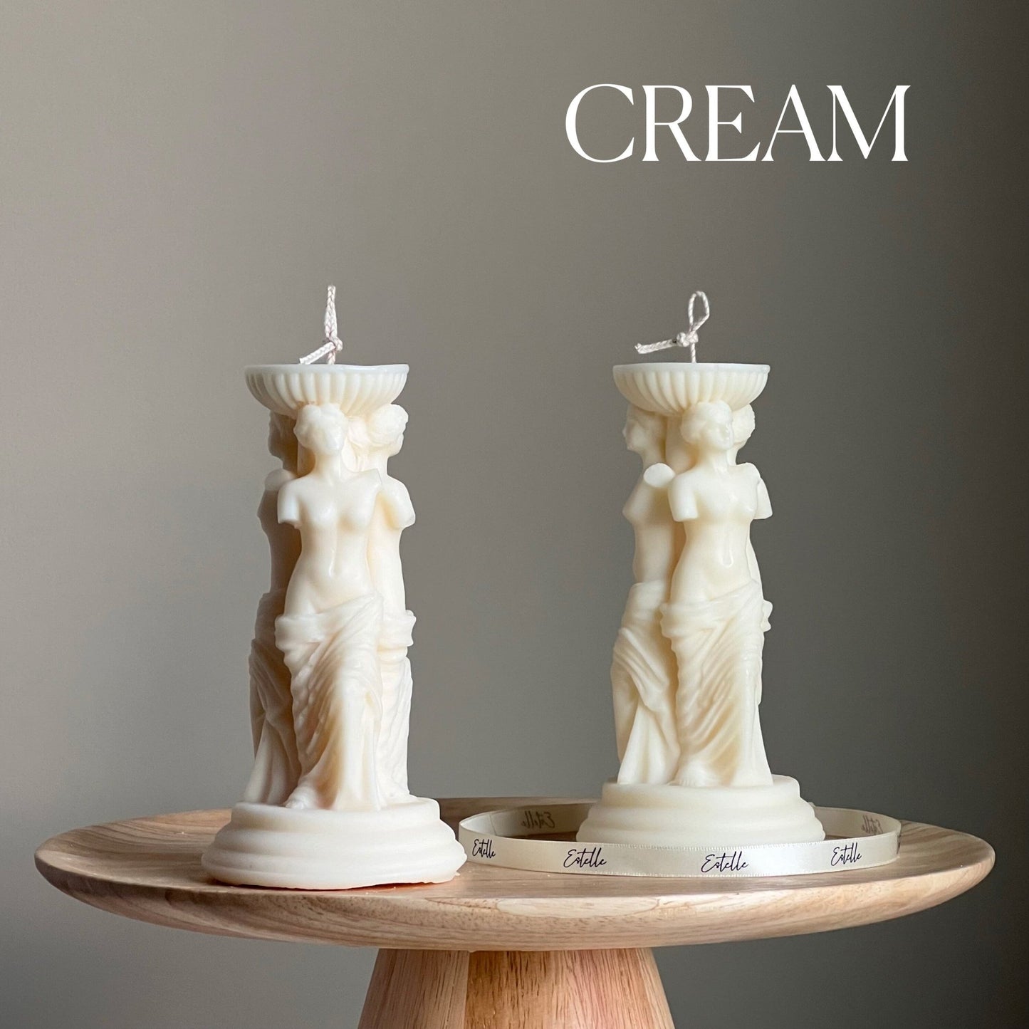 Venus Greek Goddess Column Candle - Where Did You Get That!?