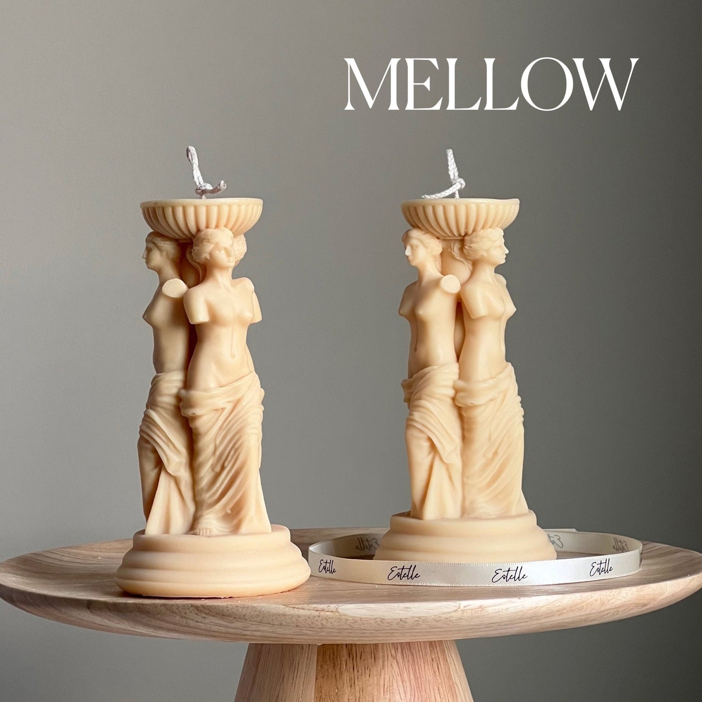 Venus Greek Goddess Column Candle - Where Did You Get That!?