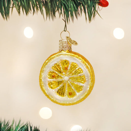 Lemon Slice Ornament-0