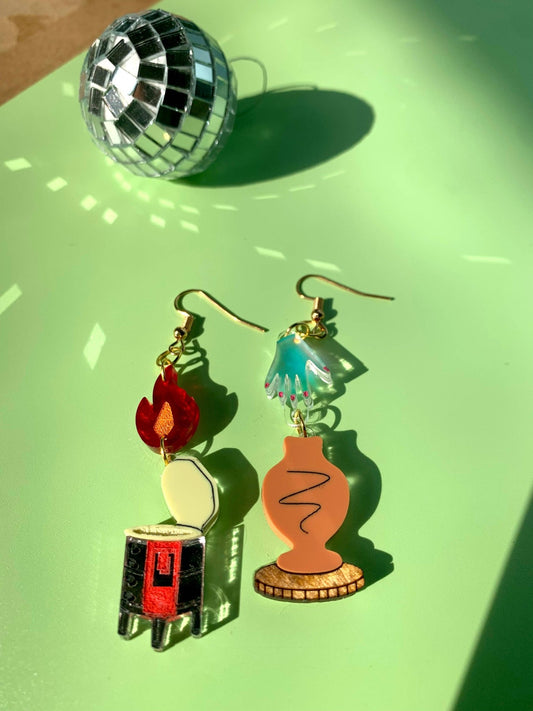 Don’t Clay With Me Statement Earrings - Where Did You Get That!?