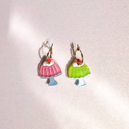 Jello Pudding Earrings - Where Did You Get That!?