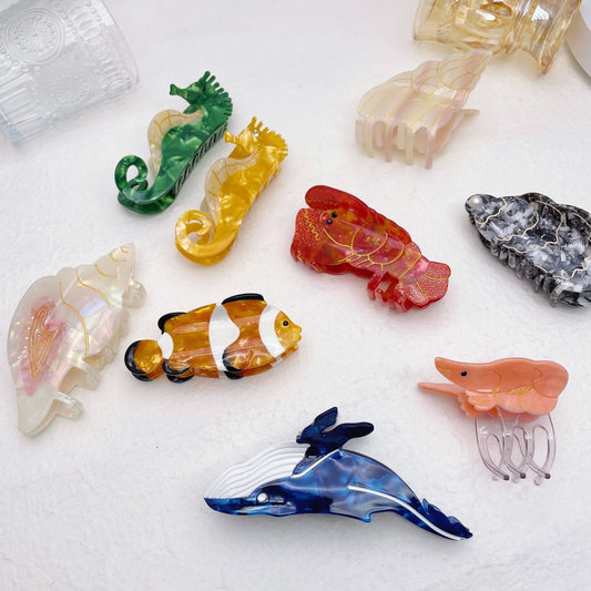 Mermaid Shell Claw Clip - Where Did You Get That!?