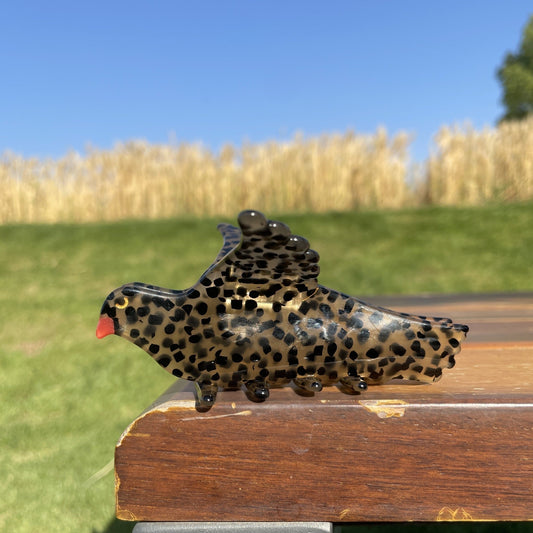 Spotted Birdy Claw Clip - Where Did You Get That!?