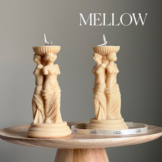 Venus Greek Goddess Column Candle - Where Did You Get That!?