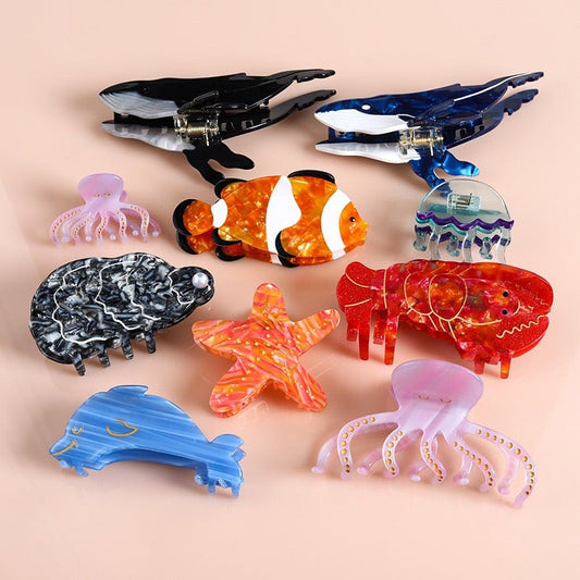 Whale of a Tale Claw Clip - Where Did You Get That!?